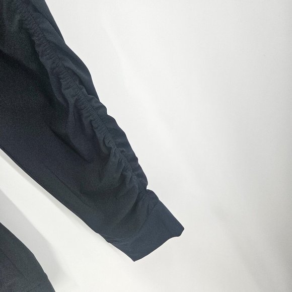 Athleta Pants Black Altitude Relaxed Mid Rise Lightweight Stretch Joggers Size 6 - Picture 4 of 7